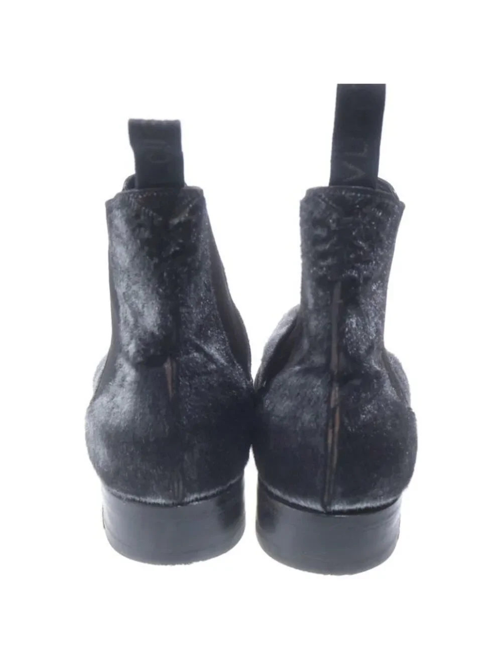 Louis Vuitton Halaco Side Gore Chelsea Boots Black Silver - Picture 3 of 6